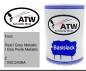 Preview: Ford, Pearl Grey Metallic / Gris Perle Metallic, 2 / XSC2439A: 500ml Lackdose, von ATW Autoteile West.